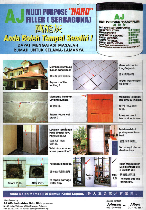 Home Maintenance | KTC Hardware & Trading Sdn. Bhd. | One-stop D.I.Y